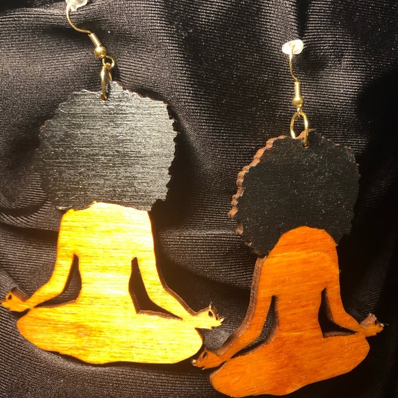 Homemade earrings - Picture 3 of 4